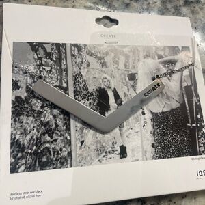 JAECI stainless steel necklace 34” chain